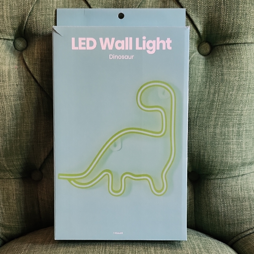 LED Wall Light Dinosaur - Green